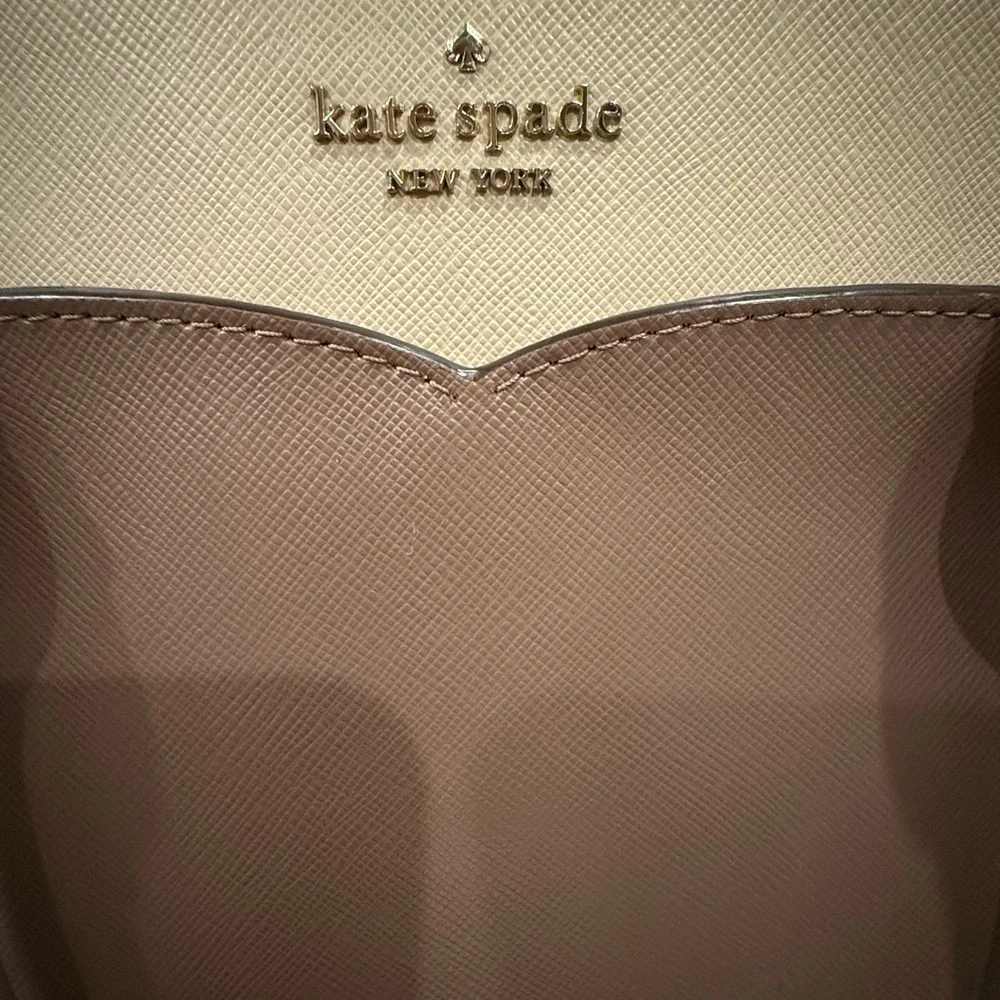 Kate Spade Tan and Cream Satchel - Picture 6 of 6